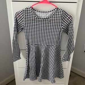 Girls long sleeved dress